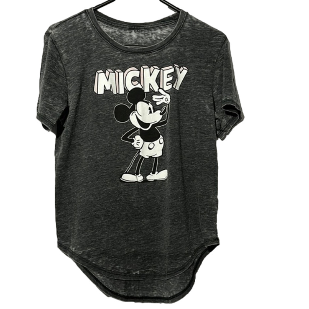 Mickey Mouse Disney t-shirt, sz L, retro, gray.